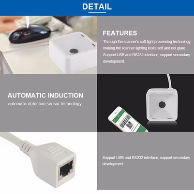 OEM Модуль сканера штрих-кодов для рабочего стола 2D QR-код для встроенных приложений киосков
