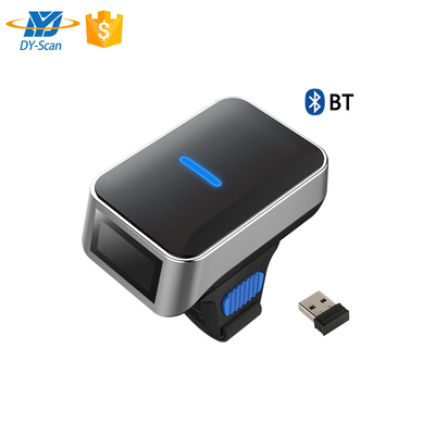 Беспроводный Bluetooth носимый сканер штрих-кодов для пальцев Android совместим