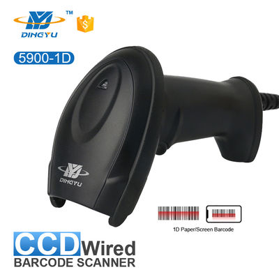 DYscan 1D Barcode Scanner USB 300 Scans/sec Handheld CMOS Reader