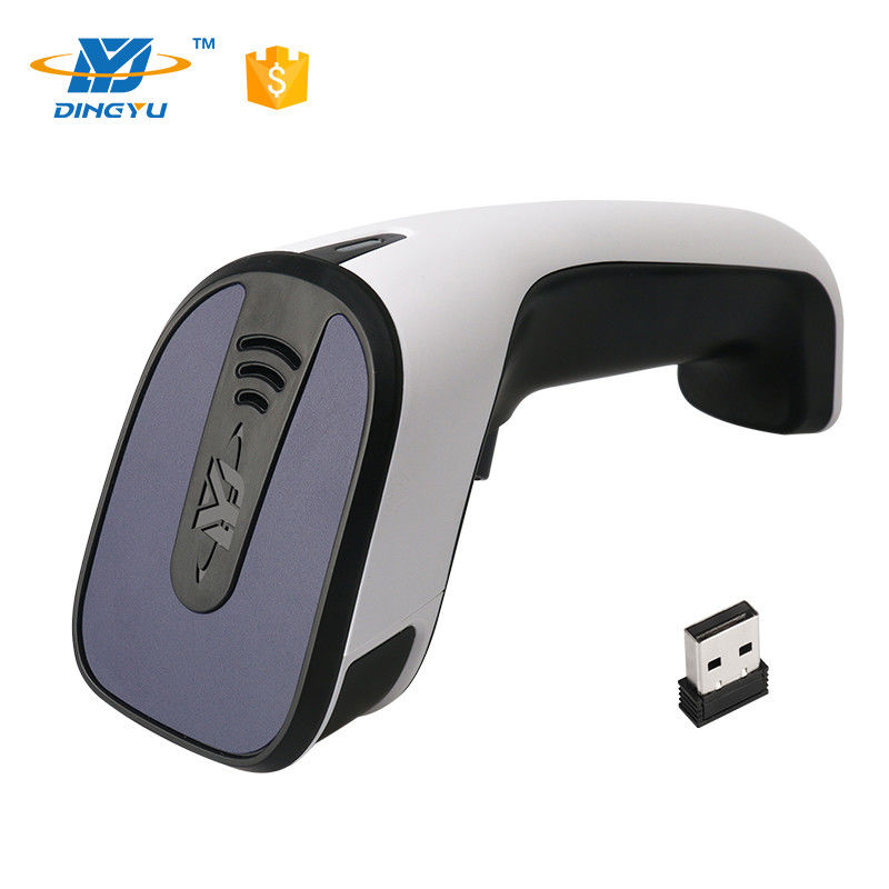 Bluetooth 2D портативный сканер штрих-кодов 25 см/с Скорость декодирования с 2.4G USB кабелем
